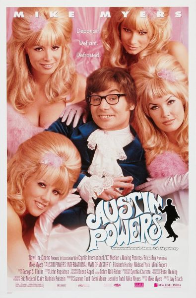 Austin Powers: International Man of Mystery Poster