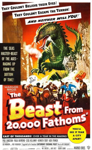 Beast from 20,000 Fathoms Poster