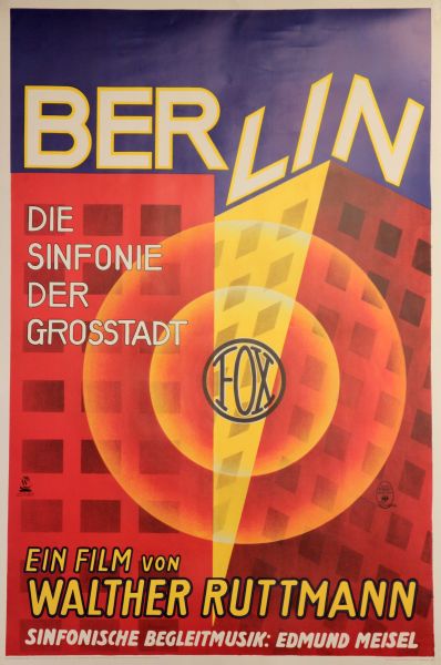 Berlin: Symphony of a Great City Poster