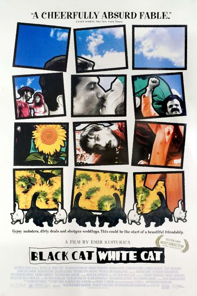 Black Cat, White Cat Poster