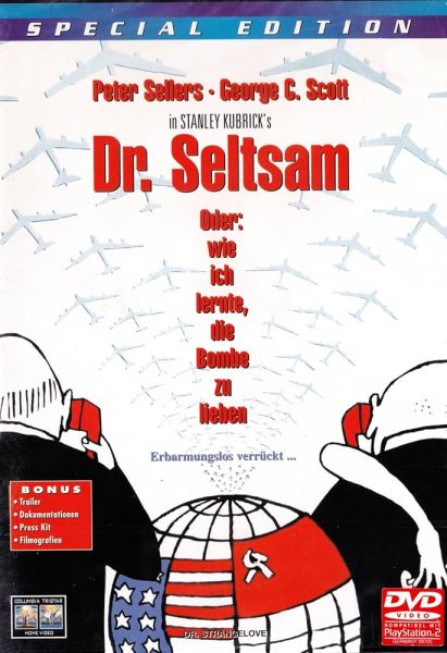 Dr. Strangelove or: How I Learned to Stop Worrying and Love the Bomb Poster