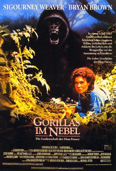 Gorillas in the Mist Poster