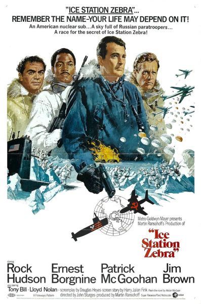 Ice Station Zebra Poster