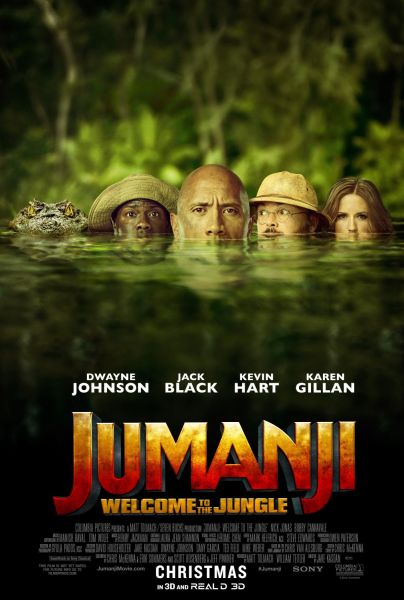 Jumanji: Willkommen im Dschungel Poster