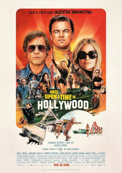 Once Upon a Time in Hollywood Poster
