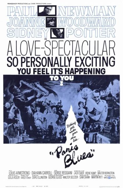Paris Blues Poster