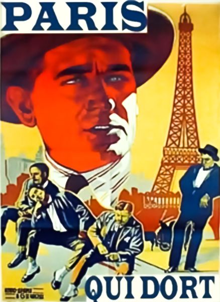 Paris qui dort Poster