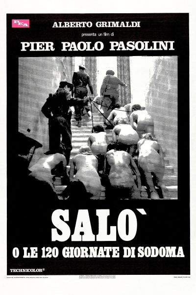 Salo, or the 120 Days of Sodom Poster