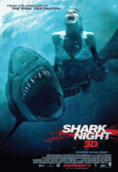 Shark Night 3D Poster