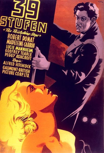 The 39 Steps Poster