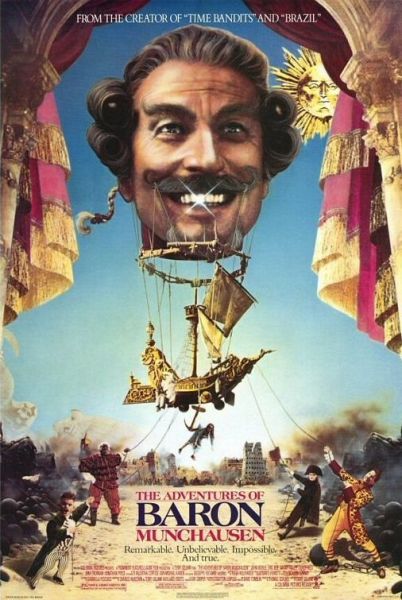 The Adventures of Baron Münchhausen Poster