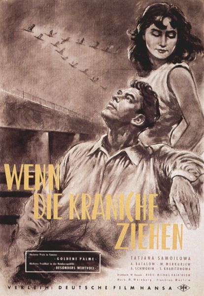 The Cranes Are Flying Poster