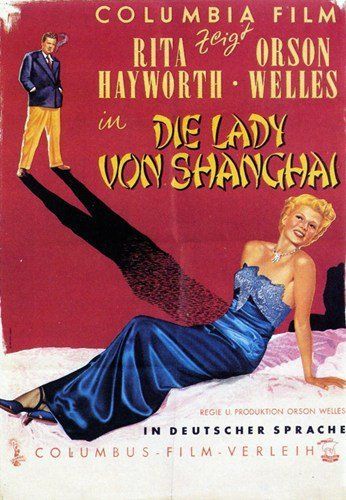 The Lady from Shanghai Poster