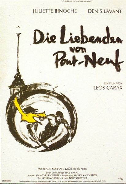 The Lovers on the Pont-Neuf Poster