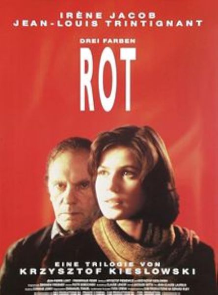 Three Colors: Red Poster