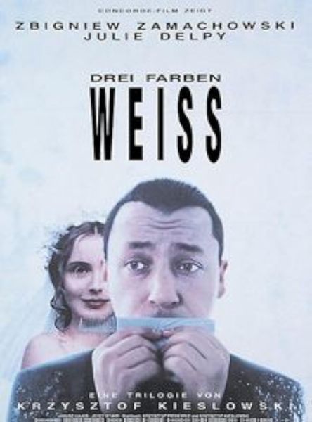 Three Colors: White Poster