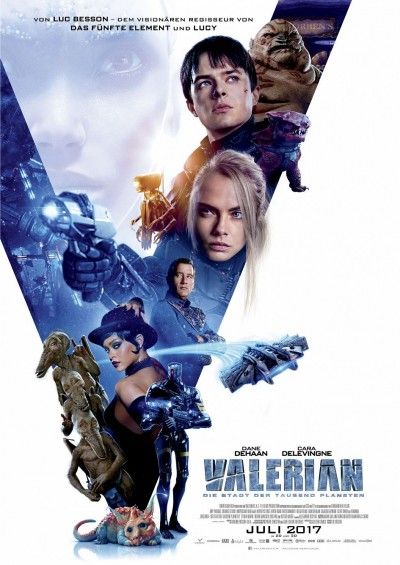 Valerian and the City of a Thousand Planets Poster